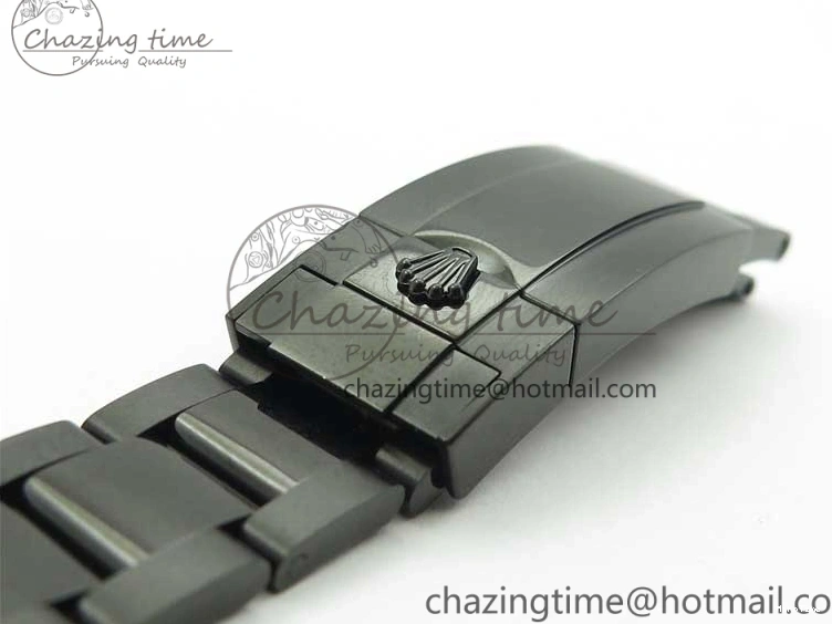 MiroTime 0901 EasyCare Yacht-Master 116622 DLC VRF Best Edition Black Dial on DLC Bracelet VR 2918